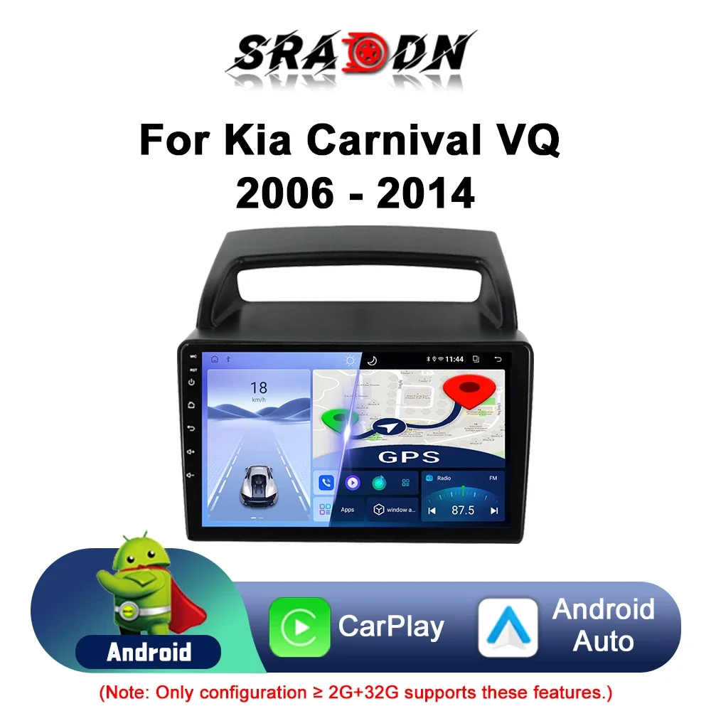For KIA Carnival VQ 2006 - 2014 Android Car Radio Automotive Multimedia Player Navigation GPS Carplay Touch Screen Auto Stereo
For KIA Carnival VQ 2006 - 2014 Android Car Radio Automotive Multimedia Player Navigation GPS Carplay Touch Screen Auto Stereo