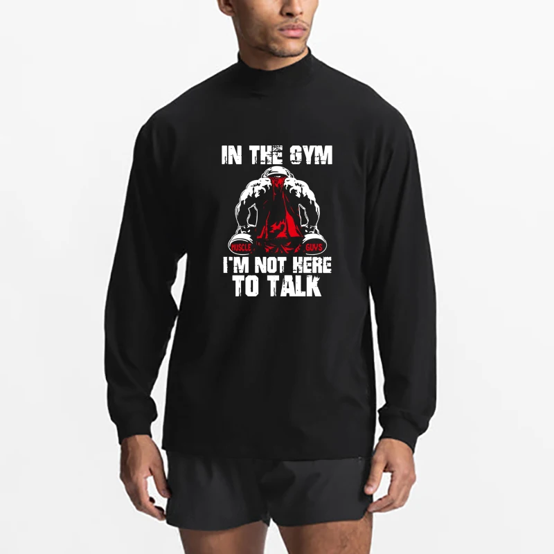 Oversized Loose Long Sleeve Mens Casual Fashion Hip Hop Clothes Gym Fitness Workout Autumn Cotton Breathable High Collar T-shirt
Oversized Loose Long Sleeve Mens Casual Fashion Hip Hop Clothes Gym Fitness Workout Autumn Cotton Breathable High Collar T-shirt