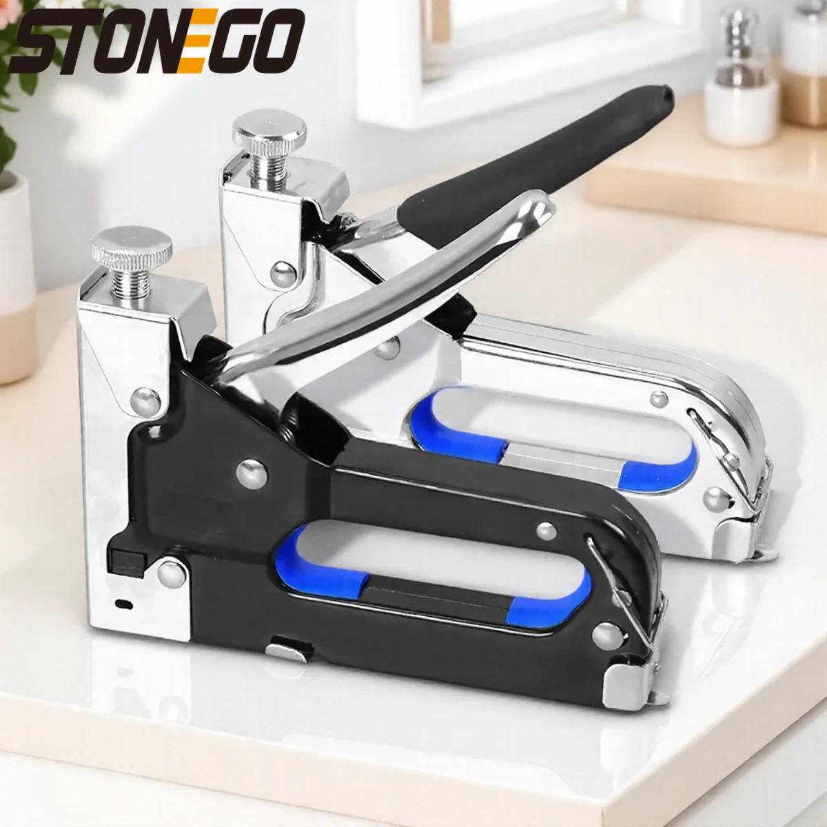 3 in 1 Nail Gun for Woodworking Upholstery Home DIY Decorative Staples Manual Tool Kit Woodworking Tools Hand Tools Combo
3 in 1 Nail Gun for Woodworking Upholstery Home DIY Decorative Staples Manual Tool Kit Woodworking Tools Hand Tools Combo