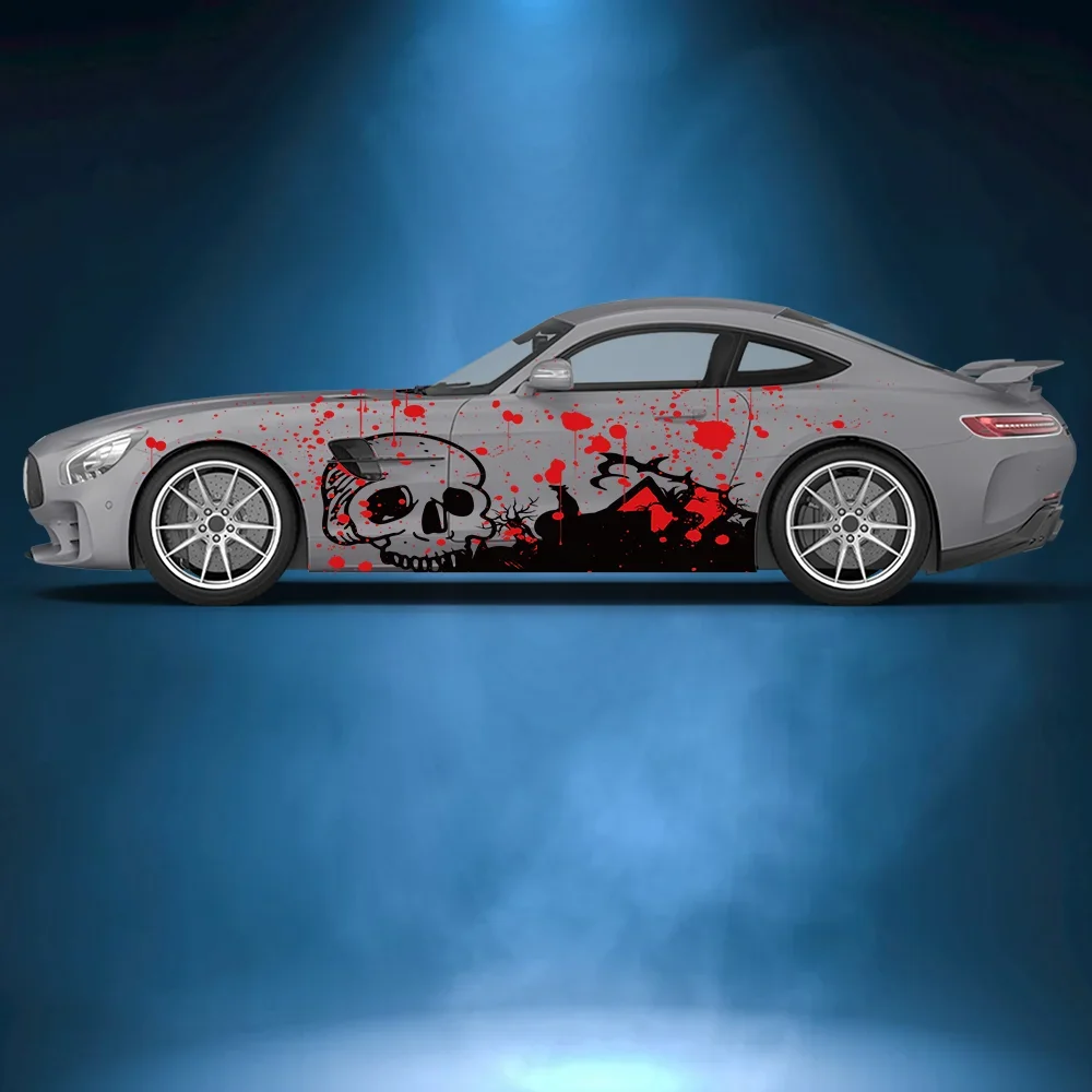 Skull Line Inkjet Color Car Vinyl Wraps Decal Self-adhesive PVC Sticker Suitable for Trucks SUV Decoration Auto Accessories Gift
Skull Line Inkjet Color Car Vinyl Wraps Decal Self-adhesive PVC Sticker Suitable for Trucks SUV Decoration Auto Accessories Gift