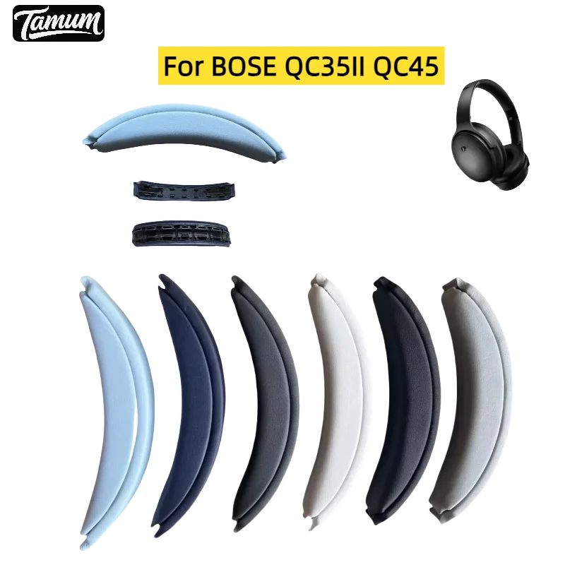 Headset Headband Covers Protectors For Bose QuietComfort QC35 QC35II QC45 Headphones Replacement New Design Headand Cushion
Headset Headband Covers Protectors For Bose QuietComfort QC35 QC35II QC45 Headphones Replacement New Design Headand Cushion