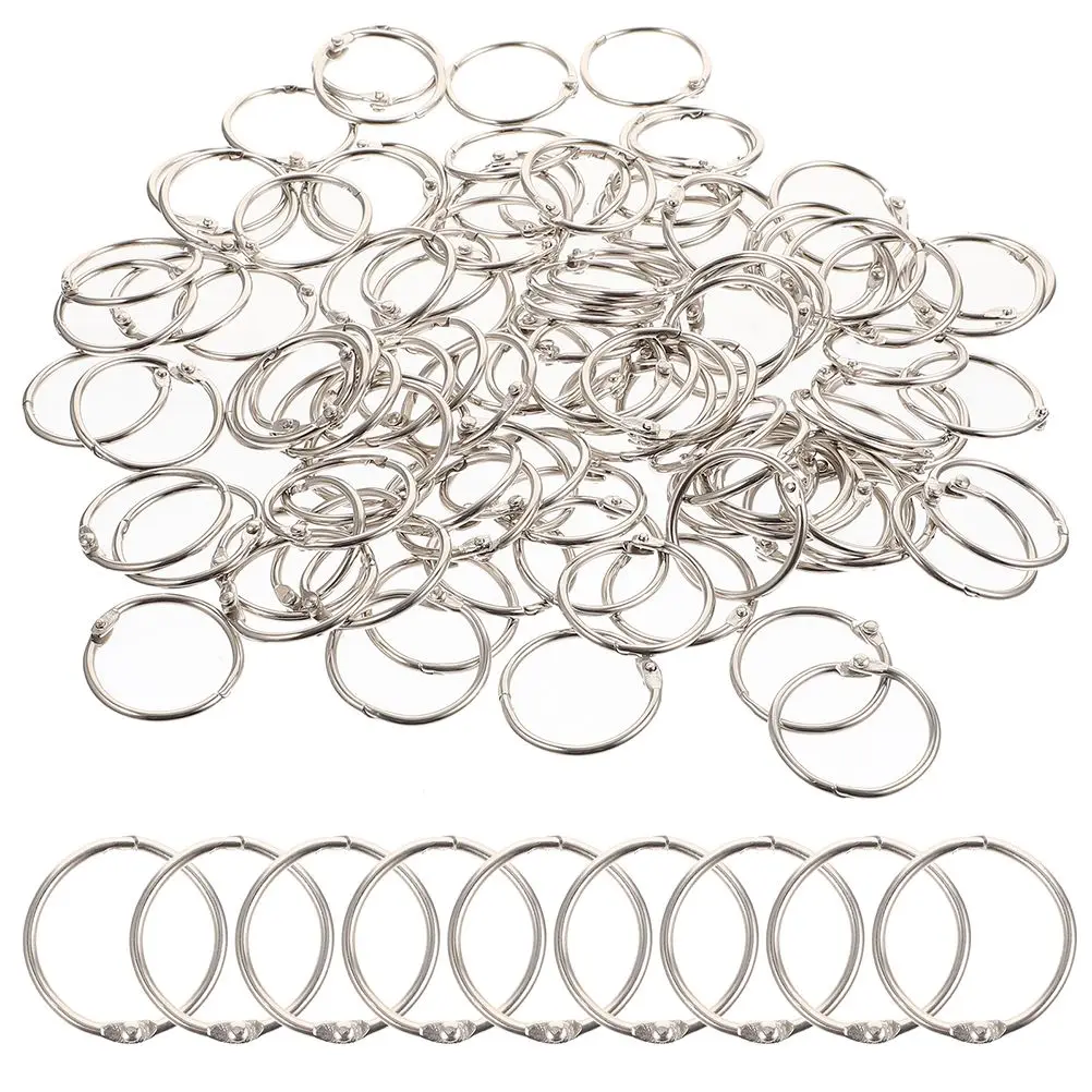 60 Pcs Ring Rings for Binders Flashcards Small Removable Loose-leaf Round Paper Binding
60 Pcs Ring Rings for Binders Flashcards Small Removable Loose-leaf Round Paper Binding