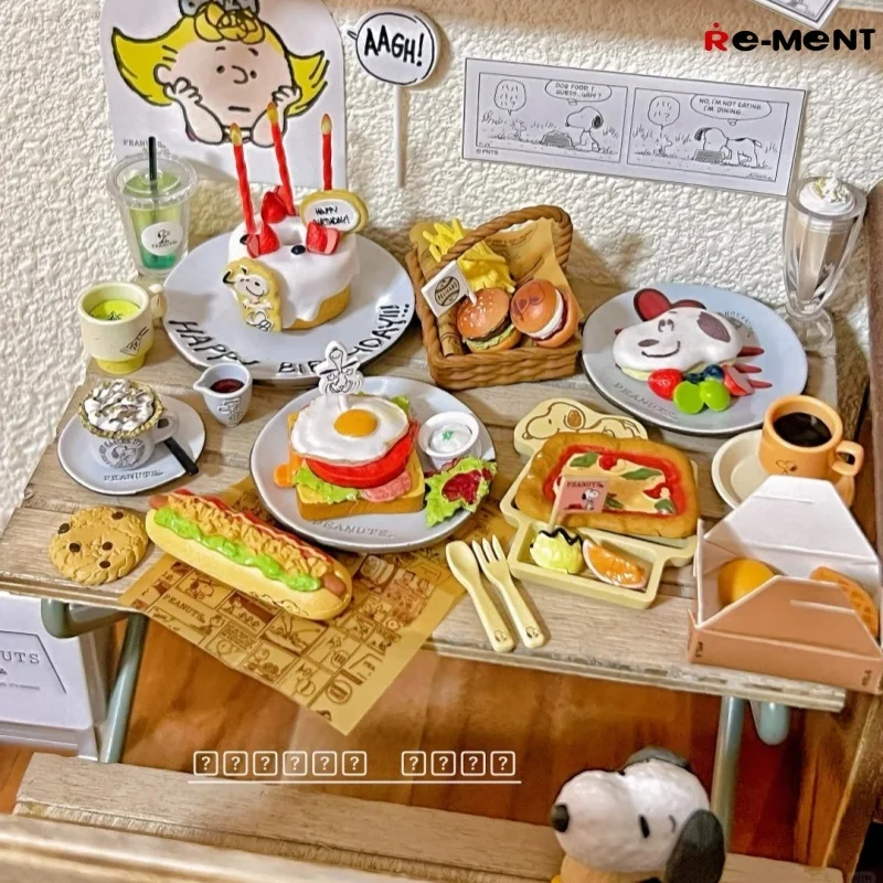 Re-Ment Snoopy Peanuts Cafe Tour With You! Mini Figures Scene Props Blind Box Table Ornaments Trendy Collection Surprise Gifts
Re-Ment Snoopy Peanuts Cafe Tour With You! Mini Figures Scene Props Blind Box Table Ornaments Trendy Collection Surprise Gifts