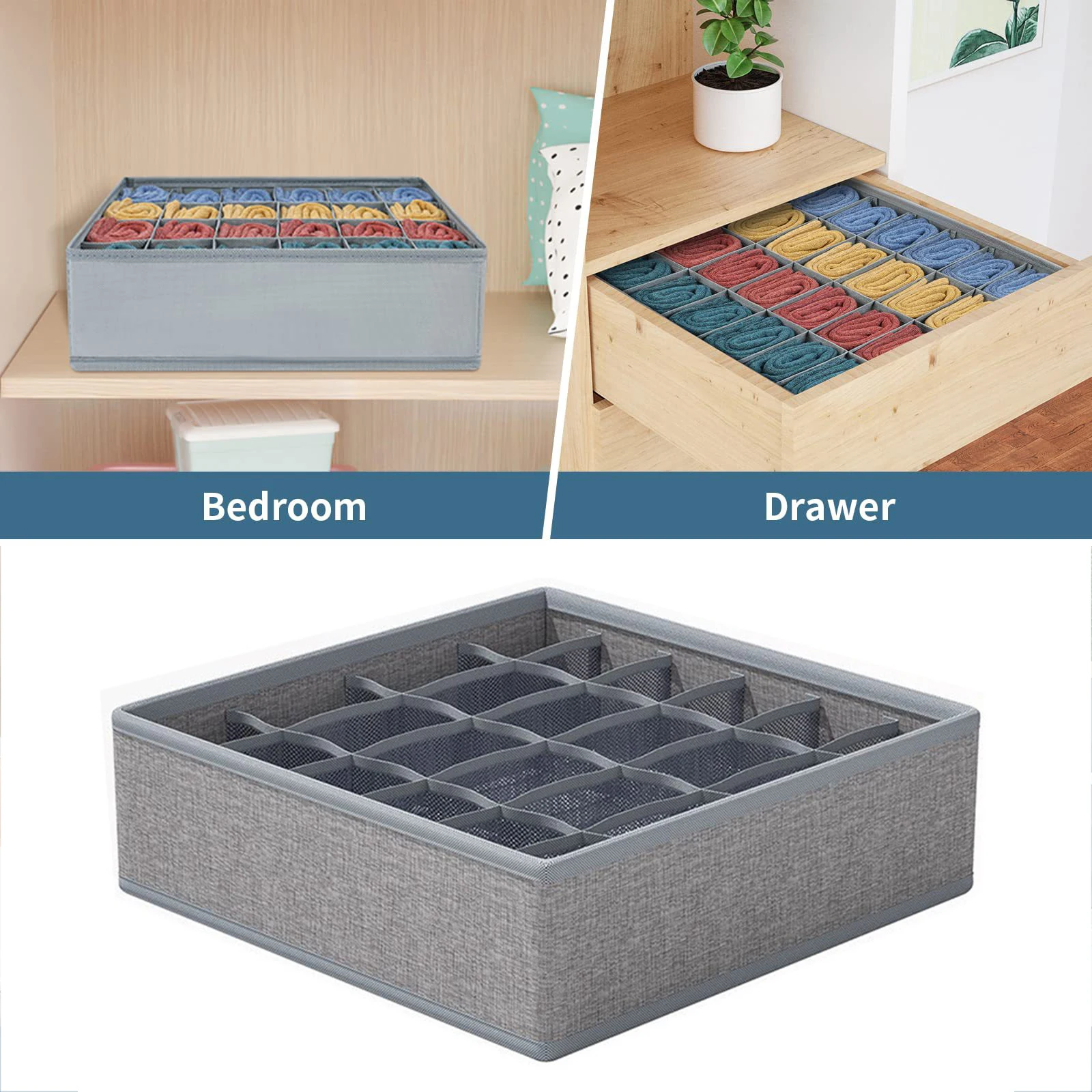 Organizer For Underwear Socks Bra Pants Scarf Tie Storage Box Wardrobe Drawer Organizers Foldable Case For Underwear Organizer
Organizer For Underwear Socks Bra Pants Scarf Tie Storage Box Wardrobe Drawer Organizers Foldable Case For Underwear Organizer