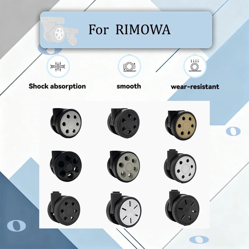 For RIMOWA Anti-Shock Luggage Replacement Wheels Smooth Rolling Swivel Casters Universal Fit Suitcase Repair Kit
For RIMOWA Anti-Shock Luggage Replacement Wheels Smooth Rolling Swivel Casters Universal Fit Suitcase Repair Kit