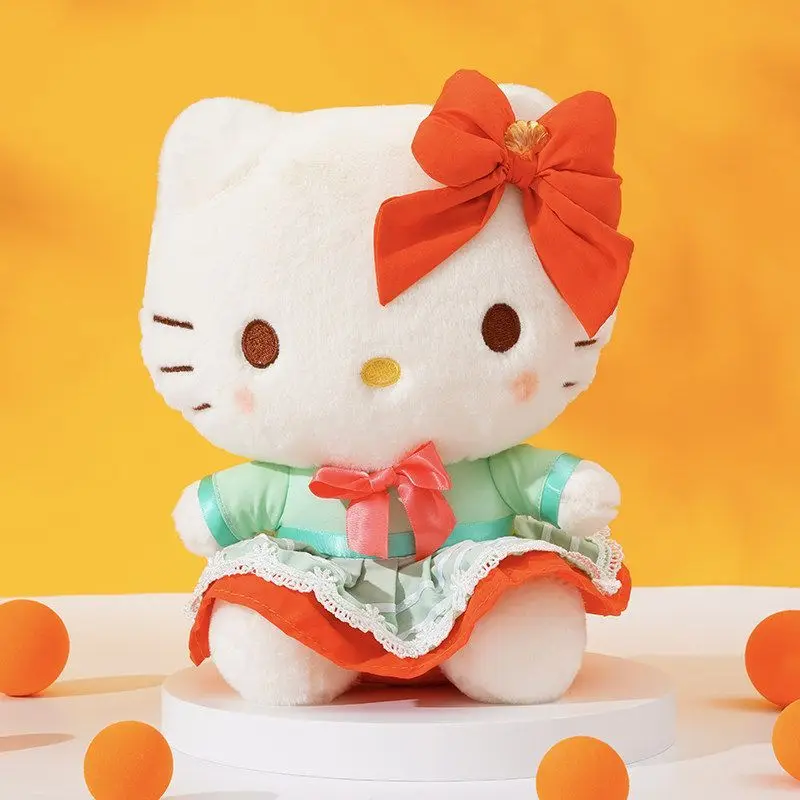 Licensed Sanrio Plush Doll Cute Hello Kitty Kuromi Cinnamoroll Soft Stuffed Toy with Lace Dress Kawaii Collectible Gift for Fans
Licensed Sanrio Plush Doll Cute Hello Kitty Kuromi Cinnamoroll Soft Stuffed Toy with Lace Dress Kawaii Collectible Gift for Fans
