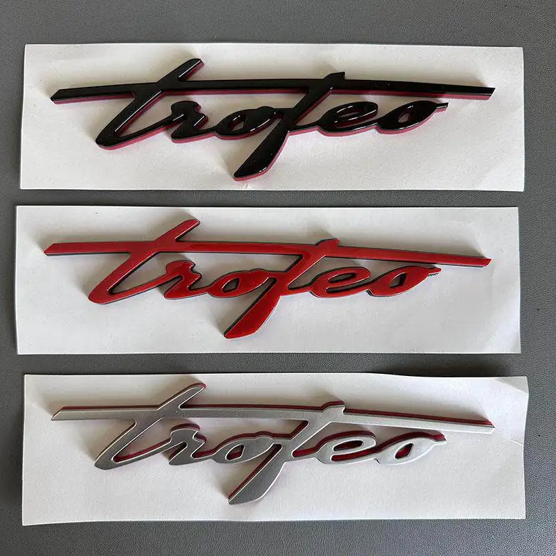 2pcs Maserati emblem F tributo, Geely Greya Levante President side emblem Trofeo letter emblem
2pcs Maserati emblem F tributo, Geely Greya Levante President side emblem Trofeo letter emblem