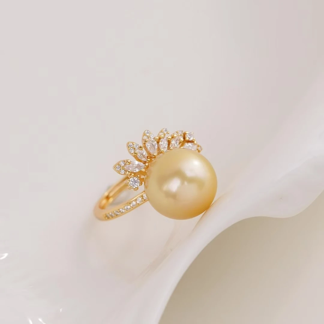 925 Sterling Silver Adjustable Finger Ring Mountings Base Setting Findings Jewelry Accessories Components for 12-13mm Pearls
925 Sterling Silver Adjustable Finger Ring Mountings Base Setting Findings Jewelry Accessories Components for 12-13mm Pearls