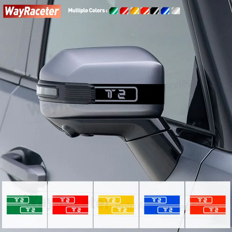 2 Pcs/Set Rearview Mirror Vinyl Decal Reflective Car Sticker For Chery Jetour T2 2025 2024 2023 Off Road 4X4 Accessories
2 Pcs/Set Rearview Mirror Vinyl Decal Reflective Car Sticker For Chery Jetour T2 2025 2024 2023 Off Road 4X4 Accessories