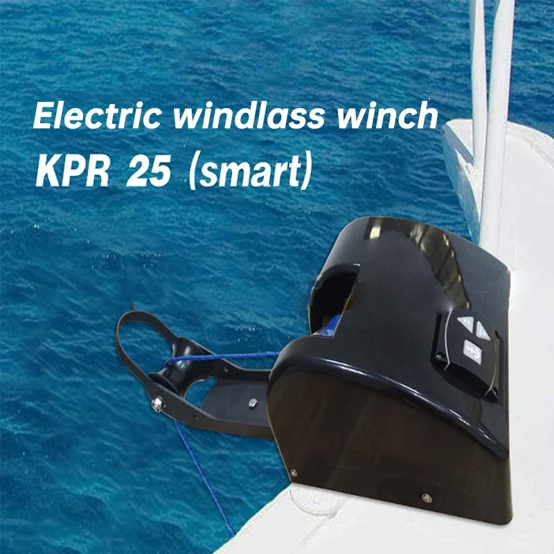 KPR25 Electric Marine Windlass 12V Anchors Winch Set With Wireless Remote Wired Second Control Switch For Yacht Ship Accessories
KPR25 Electric Marine Windlass 12V Anchors Winch Set With Wireless Remote Wired Second Control Switch For Yacht Ship Accessories
