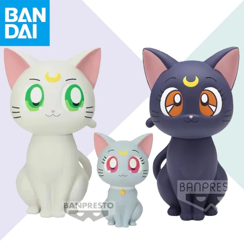BANDAI Genuine Banpresto Sofvimates Sailor Moon Luna Artemis & Diana Action Anime Figures Collection Model Toy Gifts for Kids
BANDAI Genuine Banpresto Sofvimates Sailor Moon Luna Artemis & Diana Action Anime Figures Collection Model Toy Gifts for Kids