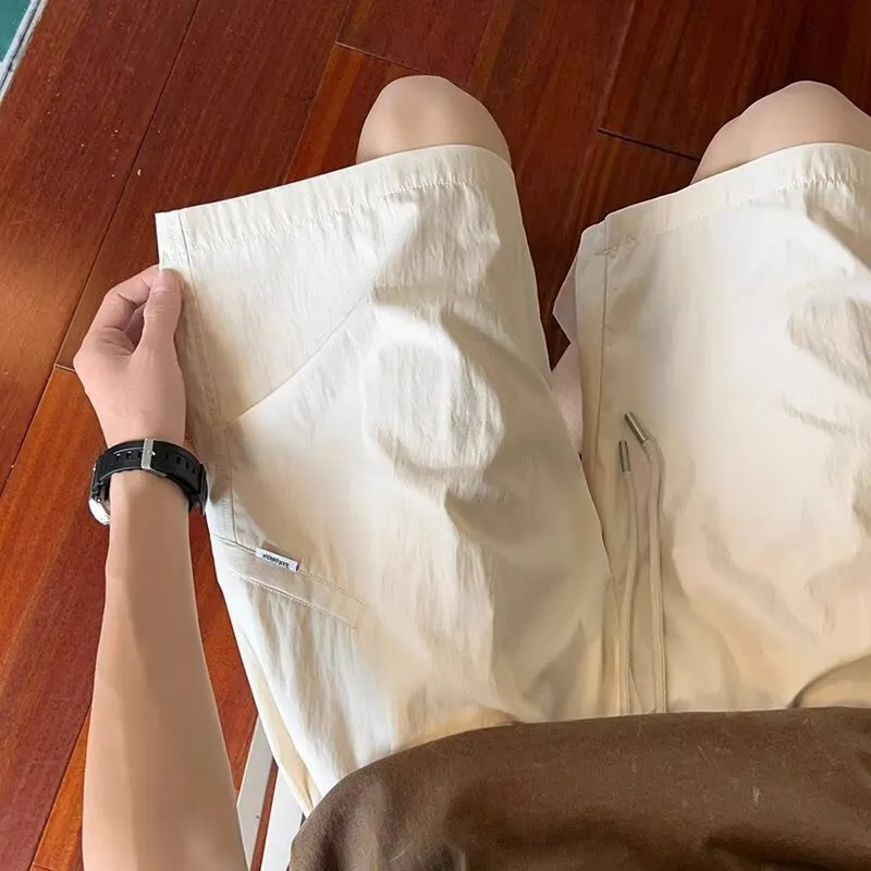 Quick Dry Ice Silk Casual Shorts Men's Summer Loose Basketball Sports Breathable Five-Part Workwear Shorts Youth Fashion
Quick Dry Ice Silk Casual Shorts Men's Summer Loose Basketball Sports Breathable Five-Part Workwear Shorts Youth Fashion