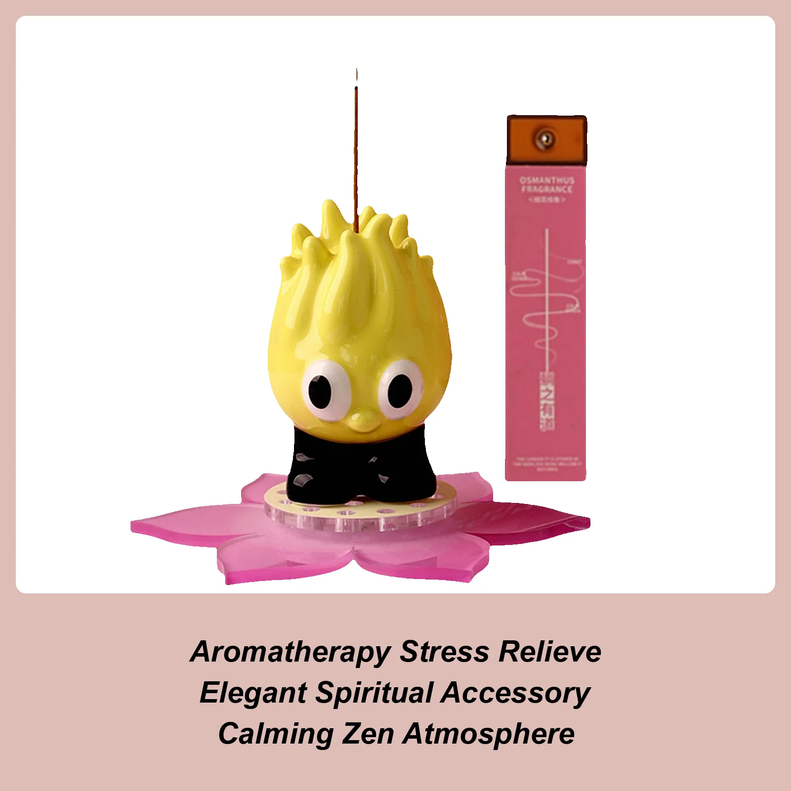 Incense Stick Holder Cute Buddha Hand Ceramic Incense Holder Home Decoration For Meditation Space Country Camping Yoga Room
Incense Stick Holder Cute Buddha Hand Ceramic Incense Holder Home Decoration For Meditation Space Country Camping Yoga Room