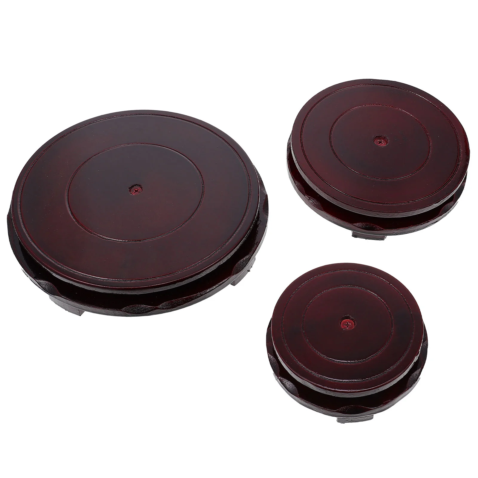 3 Pcs Wooden Flower Pot Base Hotel Decoration Accessories Handicrafts Outdoor Coffee Shop Desktop Ornament Brackets Tray Stands
3 Pcs Wooden Flower Pot Base Hotel Decoration Accessories Handicrafts Outdoor Coffee Shop Desktop Ornament Brackets Tray Stands