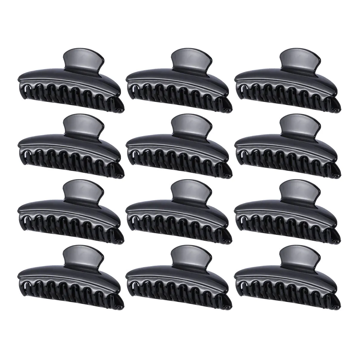 12Pcs Acrylic Hair Clips Black 35x11x13inch Innovative Design Hair Clamps for Secure Hold Hairdressing and Washing Time Tool
12Pcs Acrylic Hair Clips Black 35x11x13inch Innovative Design Hair Clamps for Secure Hold Hairdressing and Washing Time Tool