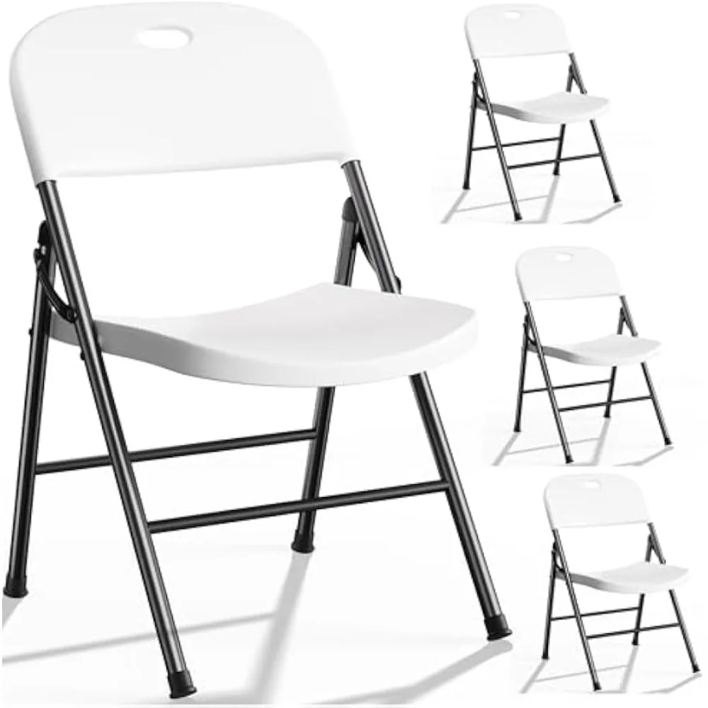 Folding Chairs - Heavy Duty White Folding Chairs, Foldable Portable Comfortabl with Reinfoced Steel Frame for Indoor and Outdoor
Folding Chairs - Heavy Duty White Folding Chairs, Foldable Portable Comfortabl with Reinfoced Steel Frame for Indoor and Outdoor