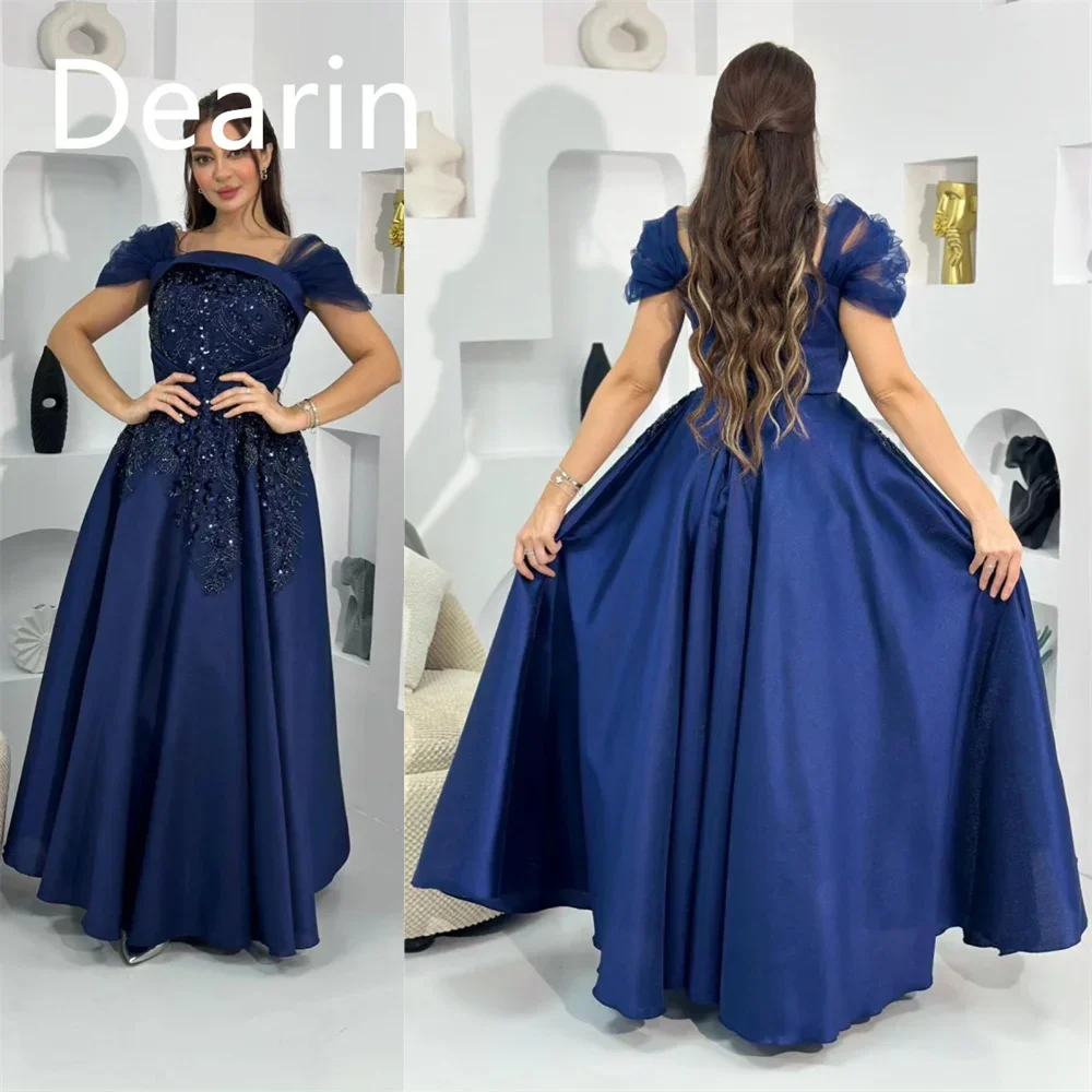 Customized Saudi Arabia Dearin Square Collar A-line Floor Length Skirts Tulle Bespoke Occasion Dresses Formal Dress Evening Prom
Customized Saudi Arabia Dearin Square Collar A-line Floor Length Skirts Tulle Bespoke Occasion Dresses Formal Dress Evening Prom