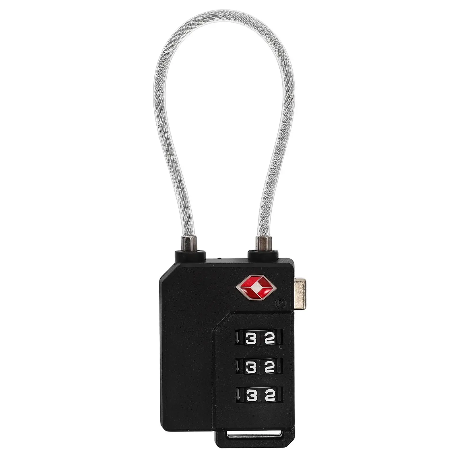 Combination TSA Approved Luggage Lock 91x36x19mm PC Plastic Password Padlock for Suitcase Toolbox Locker Bag
Combination TSA Approved Luggage Lock 91x36x19mm PC Plastic Password Padlock for Suitcase Toolbox Locker Bag