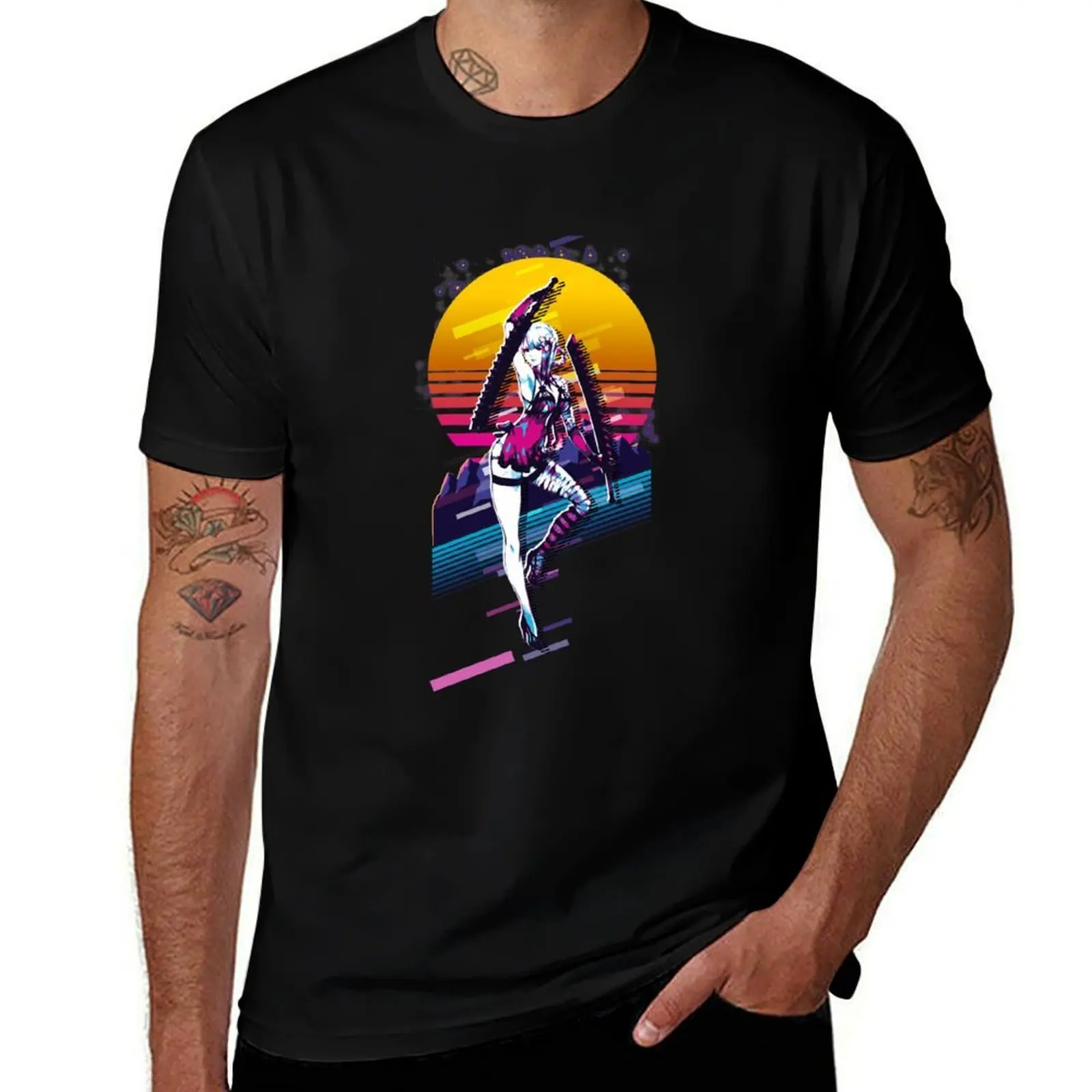 NieR Replicant - Kaine *80s retro* T-Shirt Work Outdoor Short Sleeve Tee
NieR Replicant - Kaine *80s retro* T-Shirt Work Outdoor Short Sleeve Tee