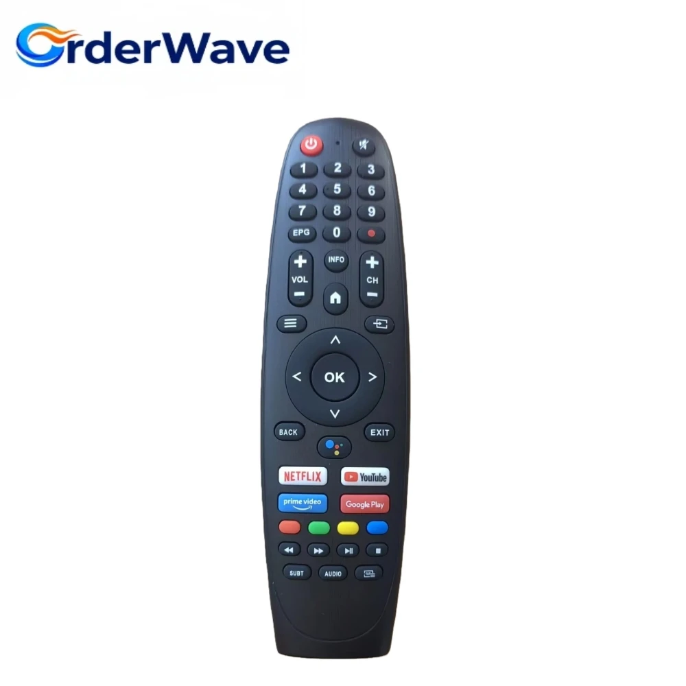 Лидер продаж ИК-пульт дистанционного управления для ES50V1UA EKO Star-X 55UH680V Sansui K240HSGHD LED 4K Ultra HD Google TV
Лидер продаж ИК-пульт дистанционного управления для ES50V1UA EKO Star-X 55UH680V Sansui K240HSGHD LED 4K Ultra HD Google TV