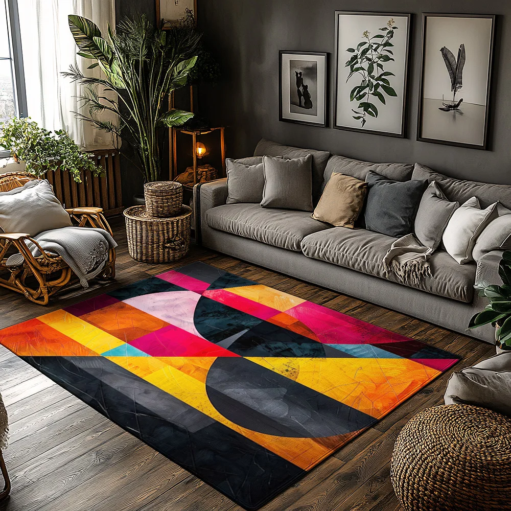 Современный абстрактный ковер, нескользящий ковер для гостиной, напольный коврик с геометрическим узором, домашний декор, домашние и уличные коврики, модный дизайн
Современный абстрактный ковер, нескользящий ковер для гостиной, напольный коврик с геометрическим узором, домашний декор, домашние и уличные коврики, модный дизайн