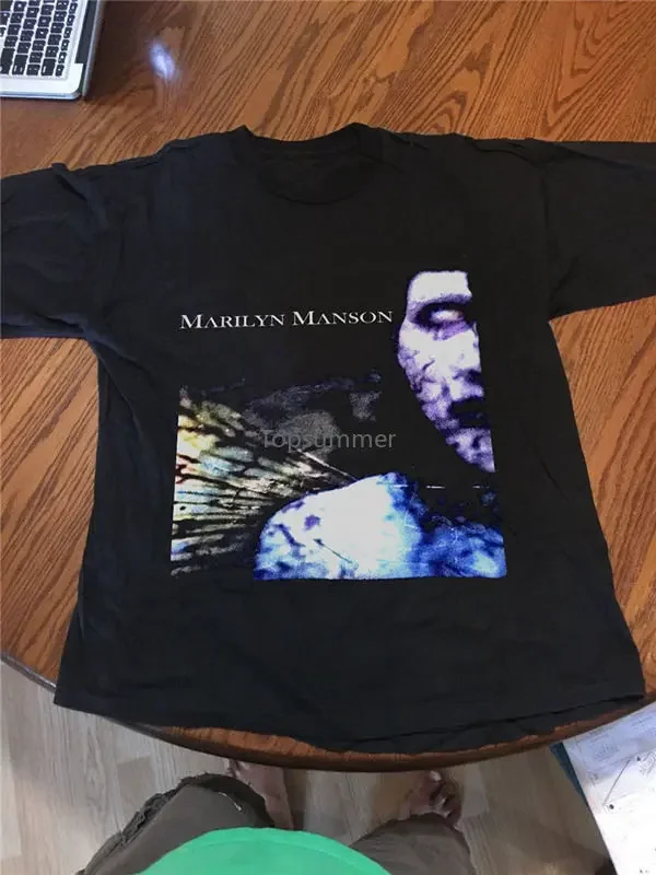New 2018 Fashion T Shirts Novelty O-Neck Short-Sleeve Tees Marilyn Manson For Men
New 2018 Fashion T Shirts Novelty O-Neck Short-Sleeve Tees Marilyn Manson For Men