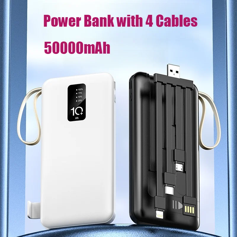 PD 65W Fast Charging Portable Power Bank Comes with 4-wire Mobile Supply 20000mA Battery Charger Cases for iPhone Samsung Xiaomi
PD 65W Fast Charging Portable Power Bank Comes with 4-wire Mobile Supply 20000mA Battery Charger Cases for iPhone Samsung Xiaomi