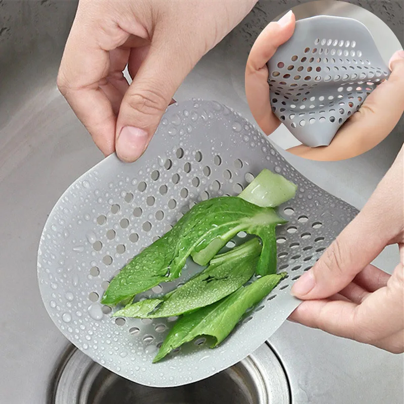 Sink Anti-blocking Strainer Silicone Hair FilterFloor Bathtub Shower Drain Stopper Kitchen Deodorant Plug Bathroom Accessories
Sink Anti-blocking Strainer Silicone Hair FilterFloor Bathtub Shower Drain Stopper Kitchen Deodorant Plug Bathroom Accessories
