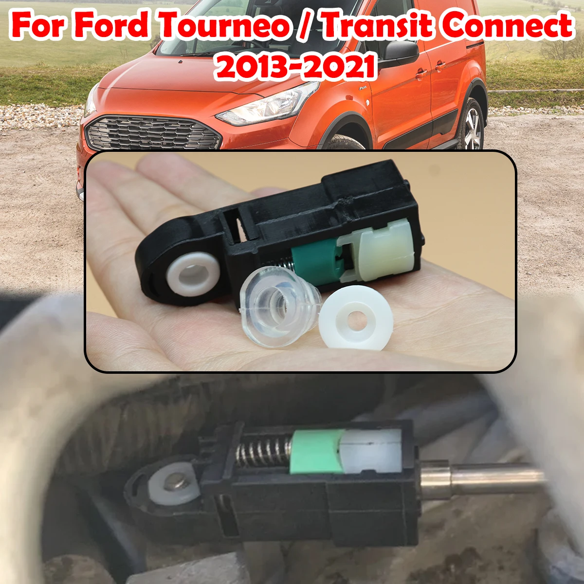 For Ford Tourneo / Transit Connect 2013 - 2021 Automatic Shifter Cable Bushing Gear End Connector Fix Sleeve Grommet Repair Kit
For Ford Tourneo / Transit Connect 2013 - 2021 Automatic Shifter Cable Bushing Gear End Connector Fix Sleeve Grommet Repair Kit