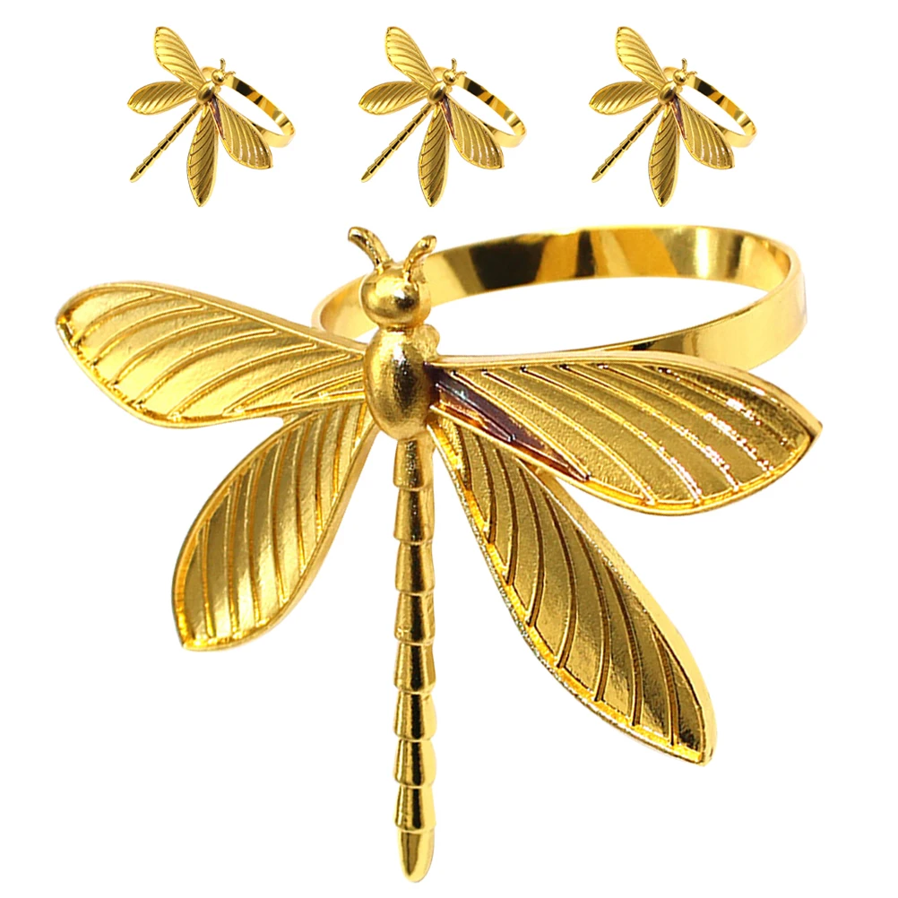 4Pcs Golden Napkin Rings Metal Animal Theme Napkin Holders for Festival Dinner Table Decoration Creative Dining Accessories
4Pcs Golden Napkin Rings Metal Animal Theme Napkin Holders for Festival Dinner Table Decoration Creative Dining Accessories