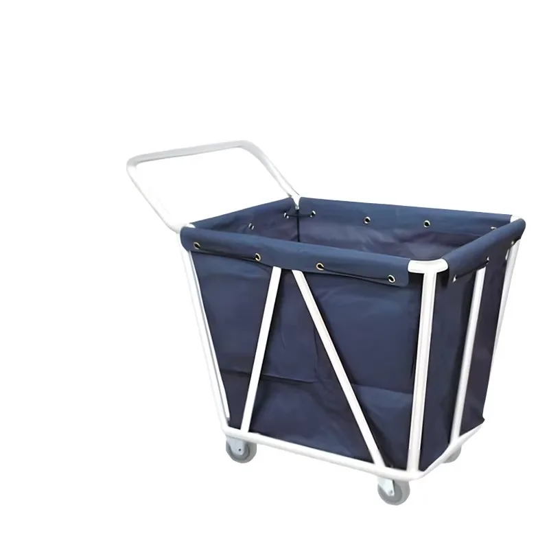 Thick Rectangular Stainless Steel Cloth Trolley Laundry Cleaning Cart
Thick Rectangular Stainless Steel Cloth Trolley Laundry Cleaning Cart