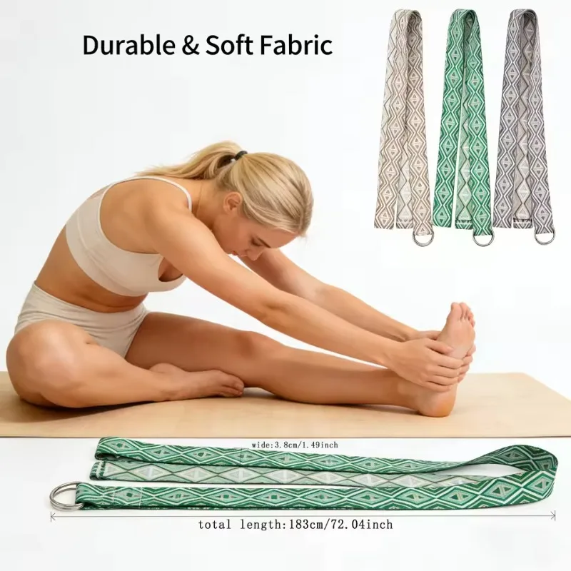 Yoga Stretching Belt Resistance Belt Assisted Shoulder and Lower Waist Stretching Belt Fitness Pilates Training Ribbon
Yoga Stretching Belt Resistance Belt Assisted Shoulder and Lower Waist Stretching Belt Fitness Pilates Training Ribbon