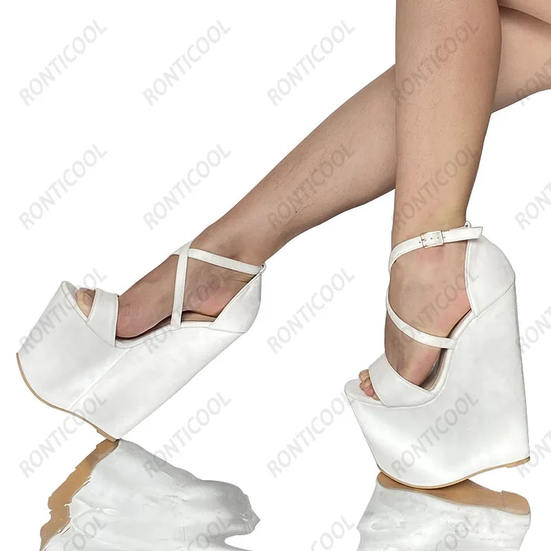 Ronticool 2021 Handmade Women Sandals Super Sexy Wedges High Heels Open toe Gorgeous Beige Orange Party Shoes Women US Size 5-15
Ronticool 2021 Handmade Women Sandals Super Sexy Wedges High Heels Open toe Gorgeous Beige Orange Party Shoes Women US Size 5-15
