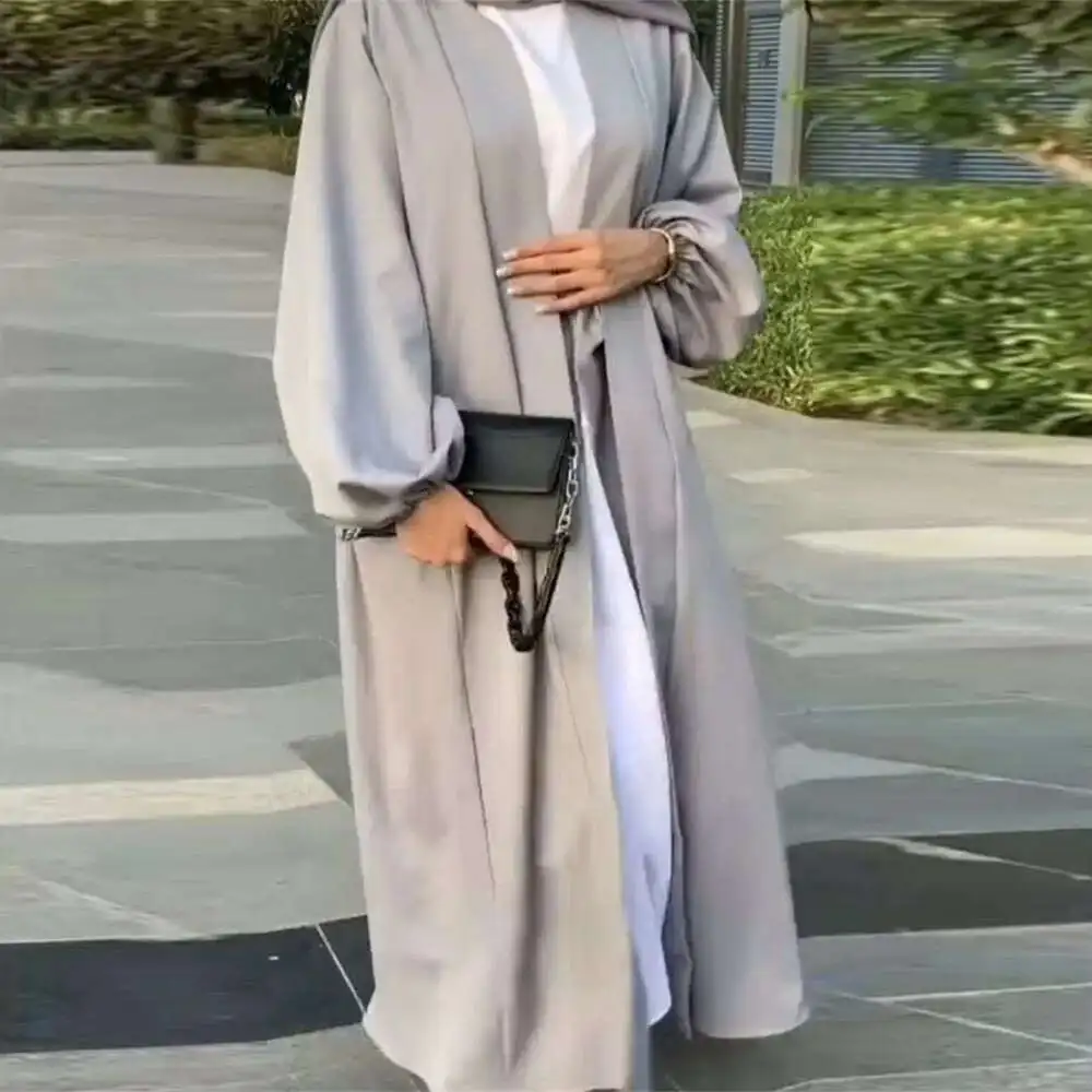 Dubai Net Color Band Mouth with Pocket Lace Up Cardigan Robe 1876 Long Dress Robe Abaya Ramadan Dubai Luxury Islam Elegant
Dubai Net Color Band Mouth with Pocket Lace Up Cardigan Robe 1876 Long Dress Robe Abaya Ramadan Dubai Luxury Islam Elegant