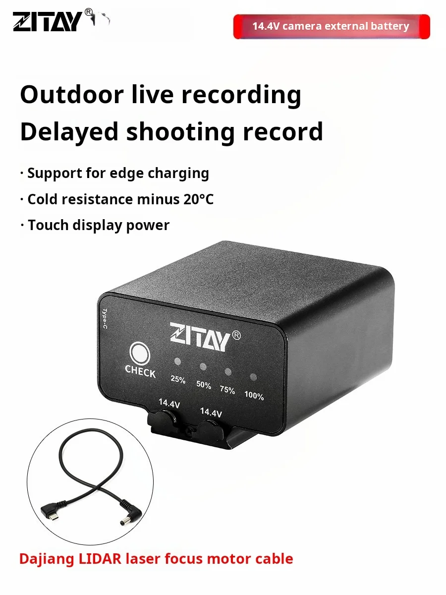 Zitay for DJI LiDAR Laser Follow Focus Motor Dc Power Supply Cable D Tap Port 14.4V 10.8V External External Battery
Zitay for DJI LiDAR Laser Follow Focus Motor Dc Power Supply Cable D Tap Port 14.4V 10.8V External External Battery