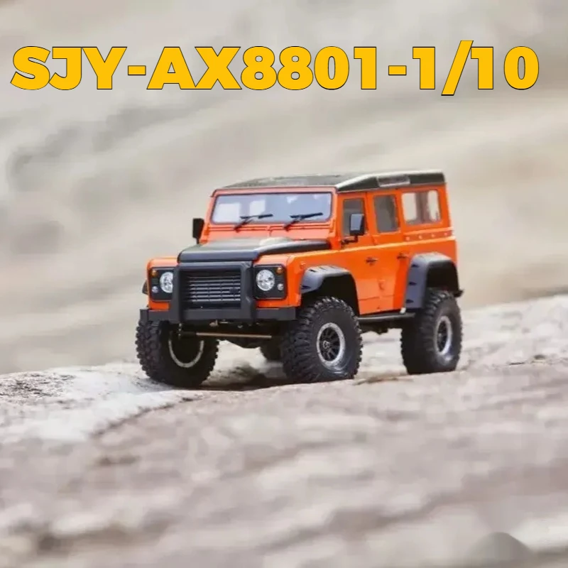Радиоуправляемый внедорожник SJY-AX8801 в масштабе 1/10, модель Defender D110, имитация внедорожного грузовика для взрослых, для любителей хобби.
Радиоуправляемый внедорожник SJY-AX8801 в масштабе 1/10, модель Defender D110, имитация внедорожного грузовика для взрослых, для любителей хобби.