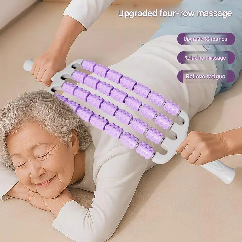 Flexible Muscle Massage Roller for Leg Back Body Relaxation, Portable Yoga Deep Tissue Knobbed Roller, Fitness Recovery Tool
Flexible Muscle Massage Roller for Leg Back Body Relaxation, Portable Yoga Deep Tissue Knobbed Roller, Fitness Recovery Tool