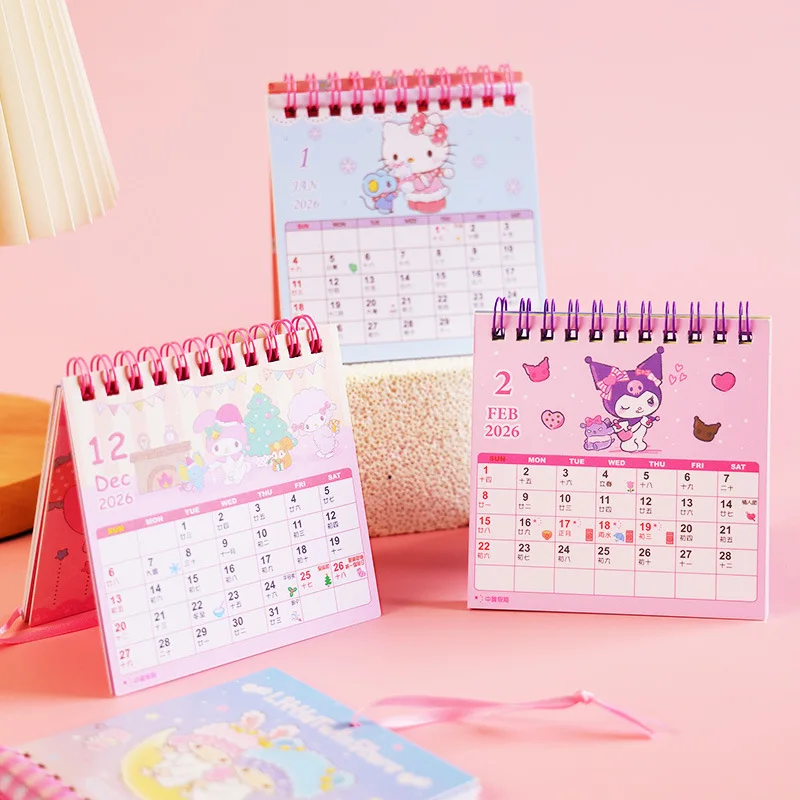 2026 Sanrio Hello Kitty Cartoon Small Desk Calendar Compact Cute Mini Wall Calendar Desktop Monthly Calendar Ornament Memo
2026 Sanrio Hello Kitty Cartoon Small Desk Calendar Compact Cute Mini Wall Calendar Desktop Monthly Calendar Ornament Memo