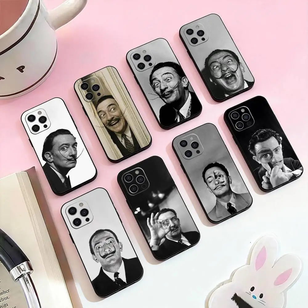 Artist S-Salvador Dalí Phone Case For iPhone 17,16,15,14,13,12,11 Plus,Pro Max,Soft Silicone Black Cover
Artist S-Salvador Dalí Phone Case For iPhone 17,16,15,14,13,12,11 Plus,Pro Max,Soft Silicone Black Cover