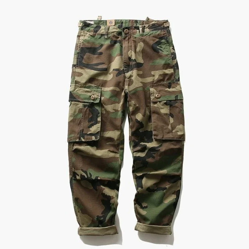 Outdoor Camouflage Men's Cargo Pants Fishing Cotton Cheapest Regular Fit Techwear Y2k Vintage Slacks Cheap Long Male Trousers
Outdoor Camouflage Men's Cargo Pants Fishing Cotton Cheapest Regular Fit Techwear Y2k Vintage Slacks Cheap Long Male Trousers