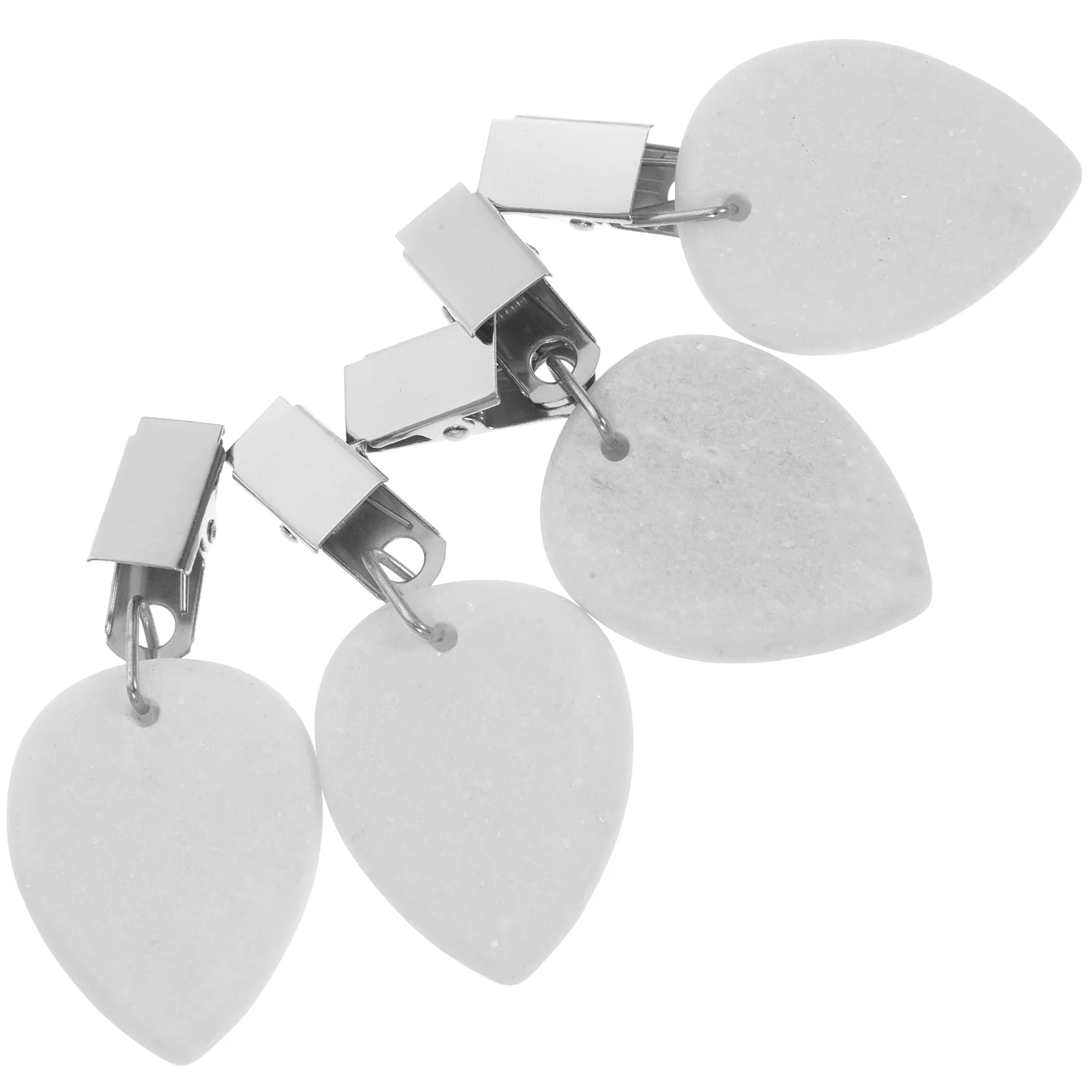 4 Pcs Tablecloth Weights Clips Stone Pendant Camping Outdoor Supply Compact Replaceable Textiles Finished Products
4 Pcs Tablecloth Weights Clips Stone Pendant Camping Outdoor Supply Compact Replaceable Textiles Finished Products