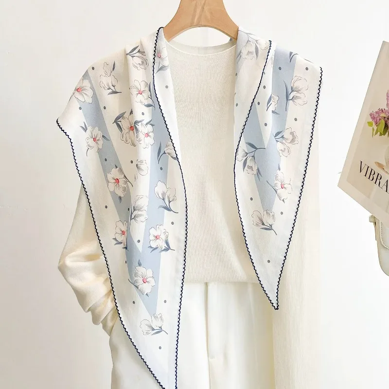 145x42CM Silk Women's Summer 2026 New Triangle Diamond Scarf Pico
145x42CM Silk Women's Summer 2026 New Triangle Diamond Scarf Pico