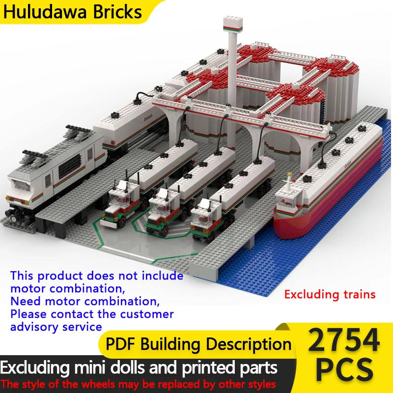 Модель городской автомобиль MOC, строительные кирпичи, городской терминал и поезд 12 В, модульная технология, детские праздничные подарки, сборка игрушек, костюм
Модель городской автомобиль MOC, строительные кирпичи, городской терминал и поезд 12 В, модульная технология, детские праздничные подарки, сборка игрушек, костюм