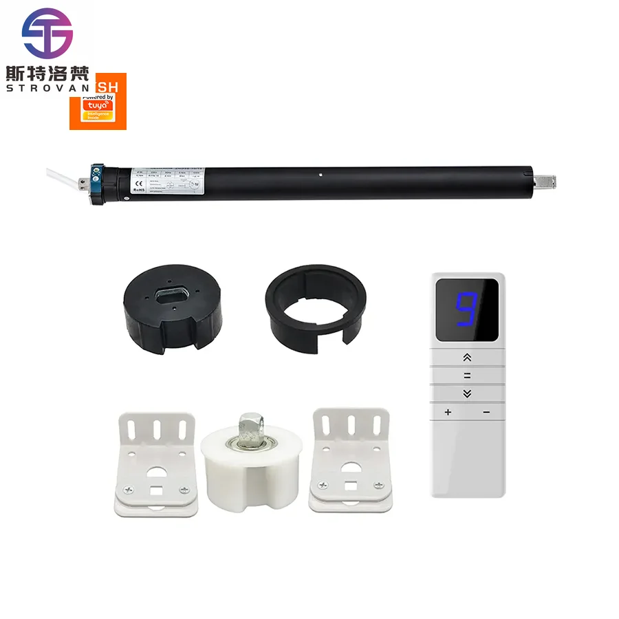 STLF Smart Life Tuya Wifi Electric Roller Blinds Motor 35mm 220-240v 110v Google Home Tuya App Remote Curtain Motor
STLF Smart Life Tuya Wifi Electric Roller Blinds Motor 35mm 220-240v 110v Google Home Tuya App Remote Curtain Motor