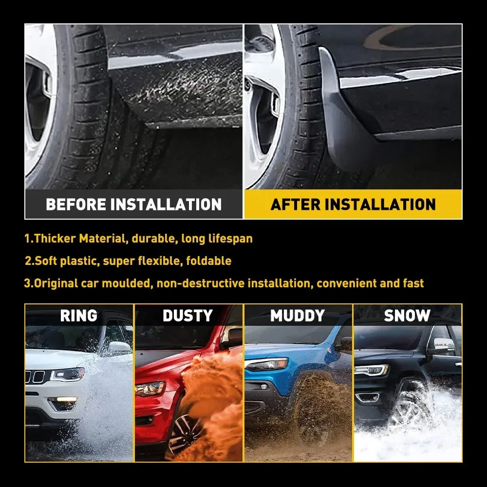 for Chery Tiggo 8 PLUS 2025 Auto Tire Mud Flaps Exterior Modification Parts Protective for Fender Splash Guard Custom ABS Black
for Chery Tiggo 8 PLUS 2025 Auto Tire Mud Flaps Exterior Modification Parts Protective for Fender Splash Guard Custom ABS Black