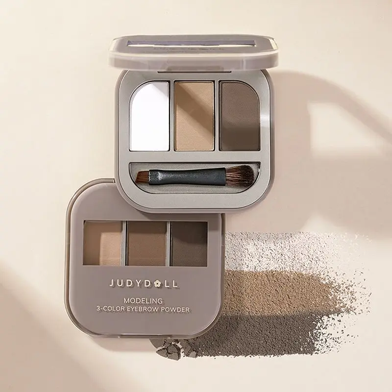 Three-color Three-dimensional Eyebrow Powder, Natural Color Display, Waterproof And Sweat-proof, Beginner's Eyebrow Pencil
Three-color Three-dimensional Eyebrow Powder, Natural Color Display, Waterproof And Sweat-proof, Beginner's Eyebrow Pencil