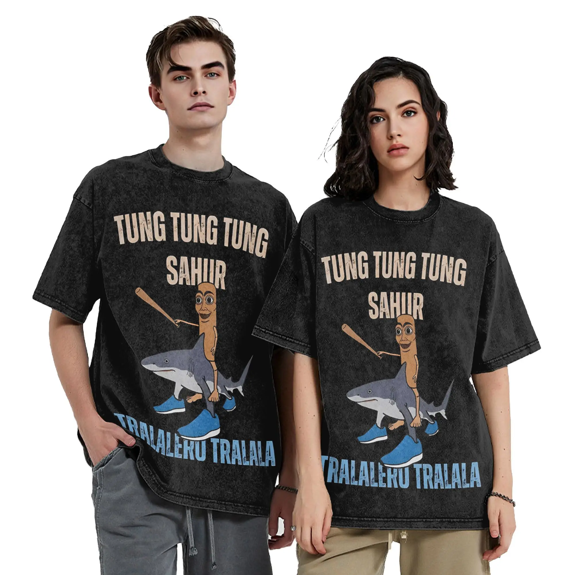 Italian Brainrot Tralalero Tralala Tung Tung Tung Sahur Funny Meme T Shirt Harajuku T Shirts Short Sleeves Y2K Tshirt Summer
Italian Brainrot Tralalero Tralala Tung Tung Tung Sahur Funny Meme T Shirt Harajuku T Shirts Short Sleeves Y2K Tshirt Summer