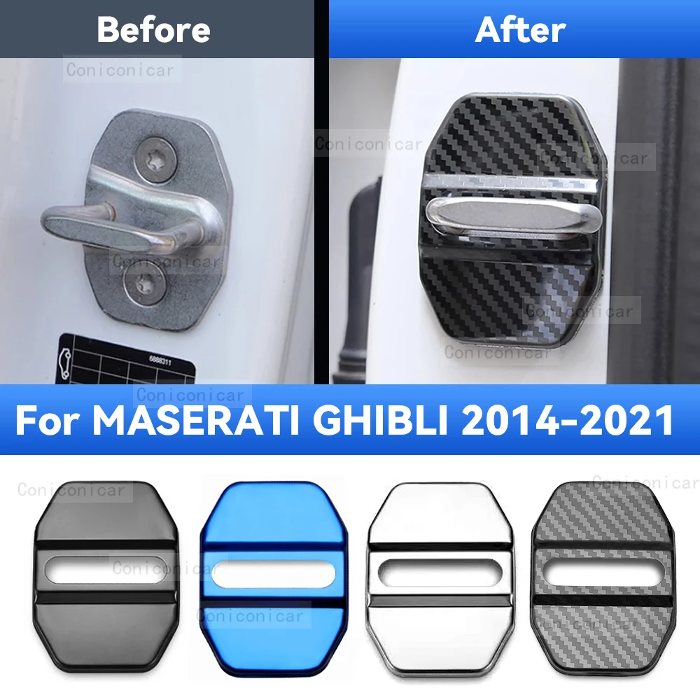 Car Door Lock Protector Cover Stainless Steel For MASERATI GHIBLI 2014-2021 Protect Buckle Anti-rust Decoration Accessories
Car Door Lock Protector Cover Stainless Steel For MASERATI GHIBLI 2014-2021 Protect Buckle Anti-rust Decoration Accessories