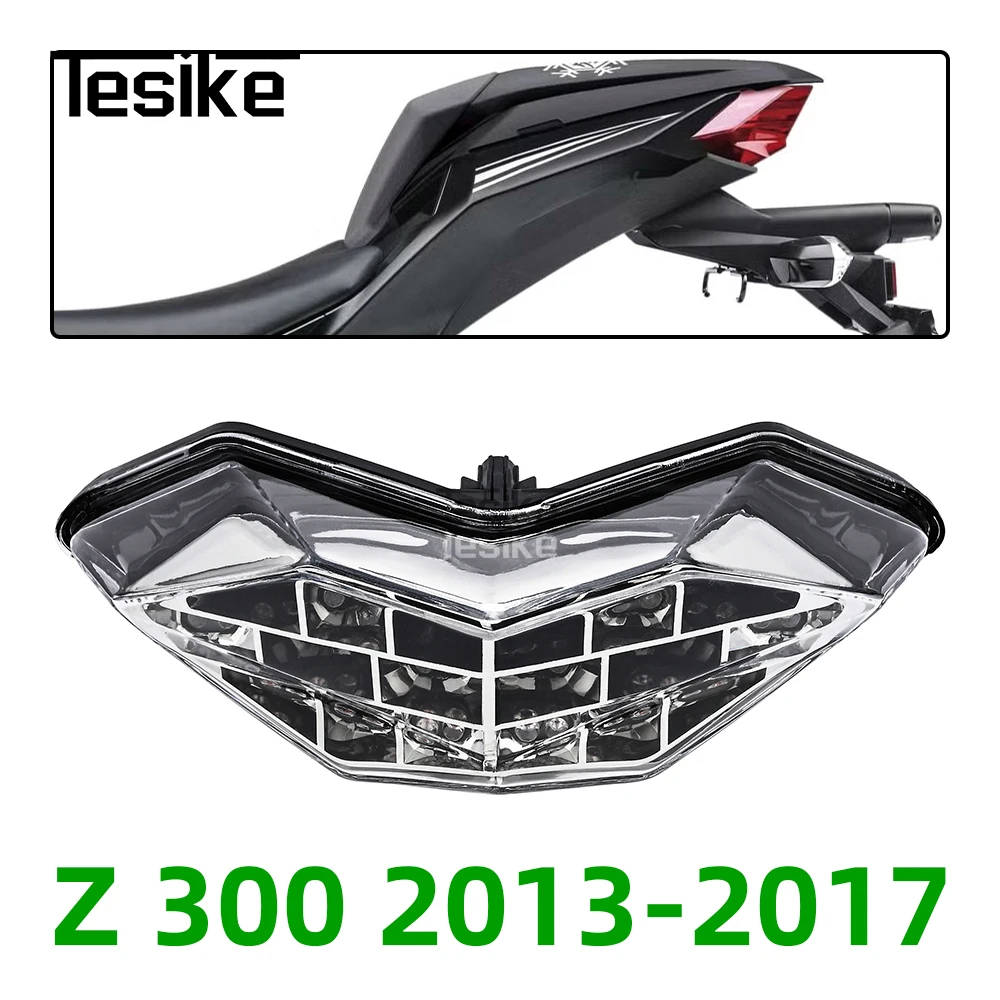 Светодиодный задний фонарь для мотоцикла Kawasaki Ninja 250 300 2013-2017 Z250 Z300, интегрированный стоп-сигнал и указатель поворота
Светодиодный задний фонарь для мотоцикла Kawasaki Ninja 250 300 2013-2017 Z250 Z300, интегрированный стоп-сигнал и указатель поворота