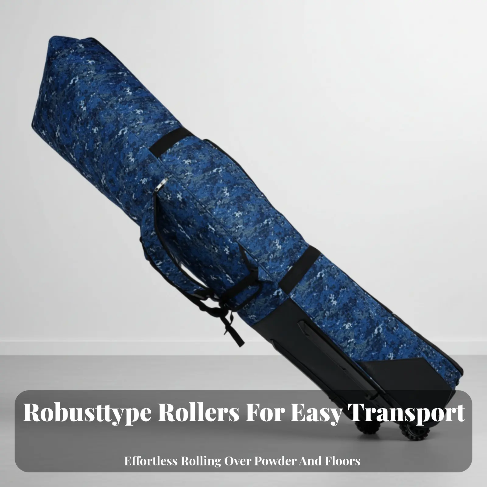 Snowboard Bag with Wheels, Dual-Use Ski Equipment Bag, Large Capacity, Ski Boot Storage, Navy Camouflage
Snowboard Bag with Wheels, Dual-Use Ski Equipment Bag, Large Capacity, Ski Boot Storage, Navy Camouflage